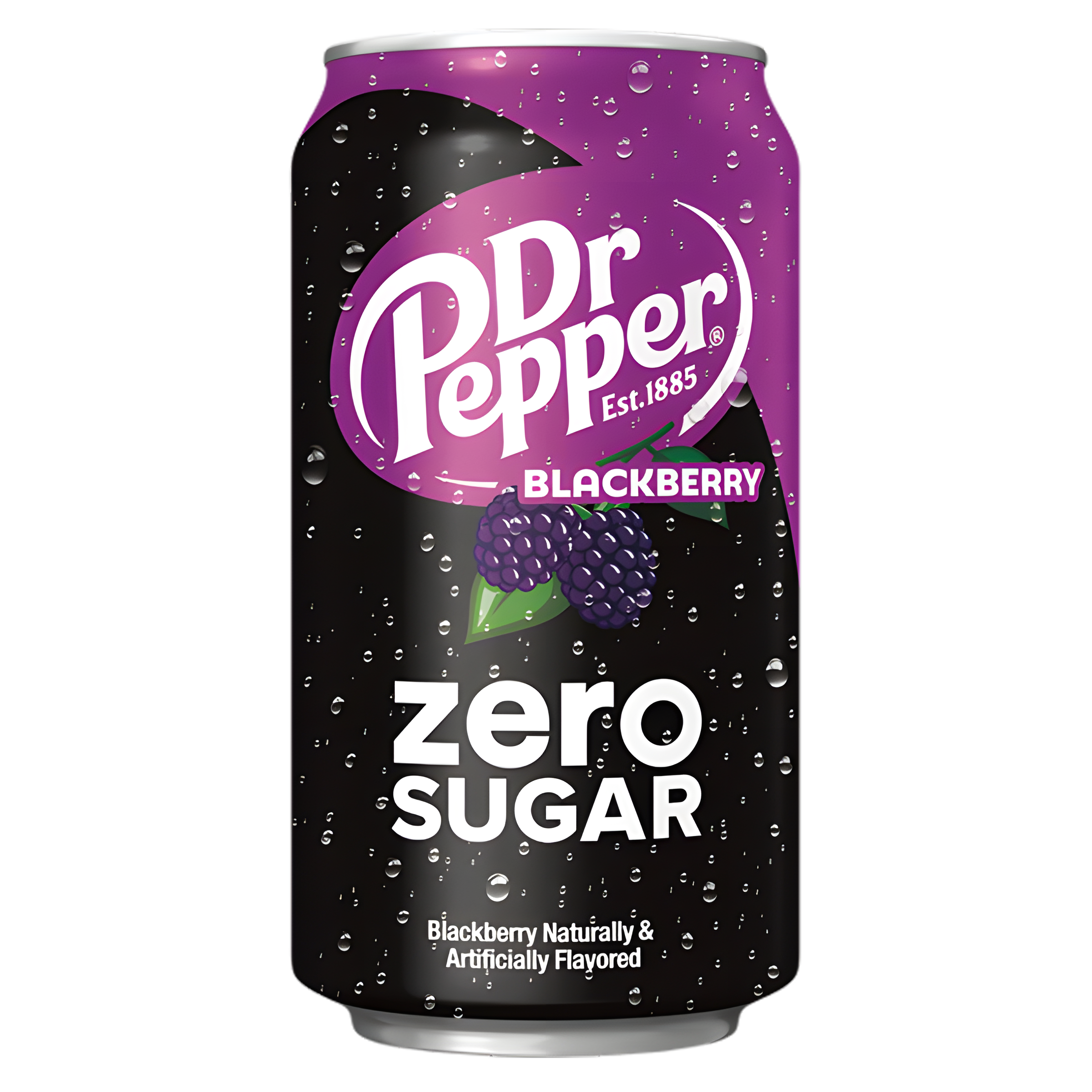 Dr Pepper Blackberry Zero Sugar - 12 Fl Oz